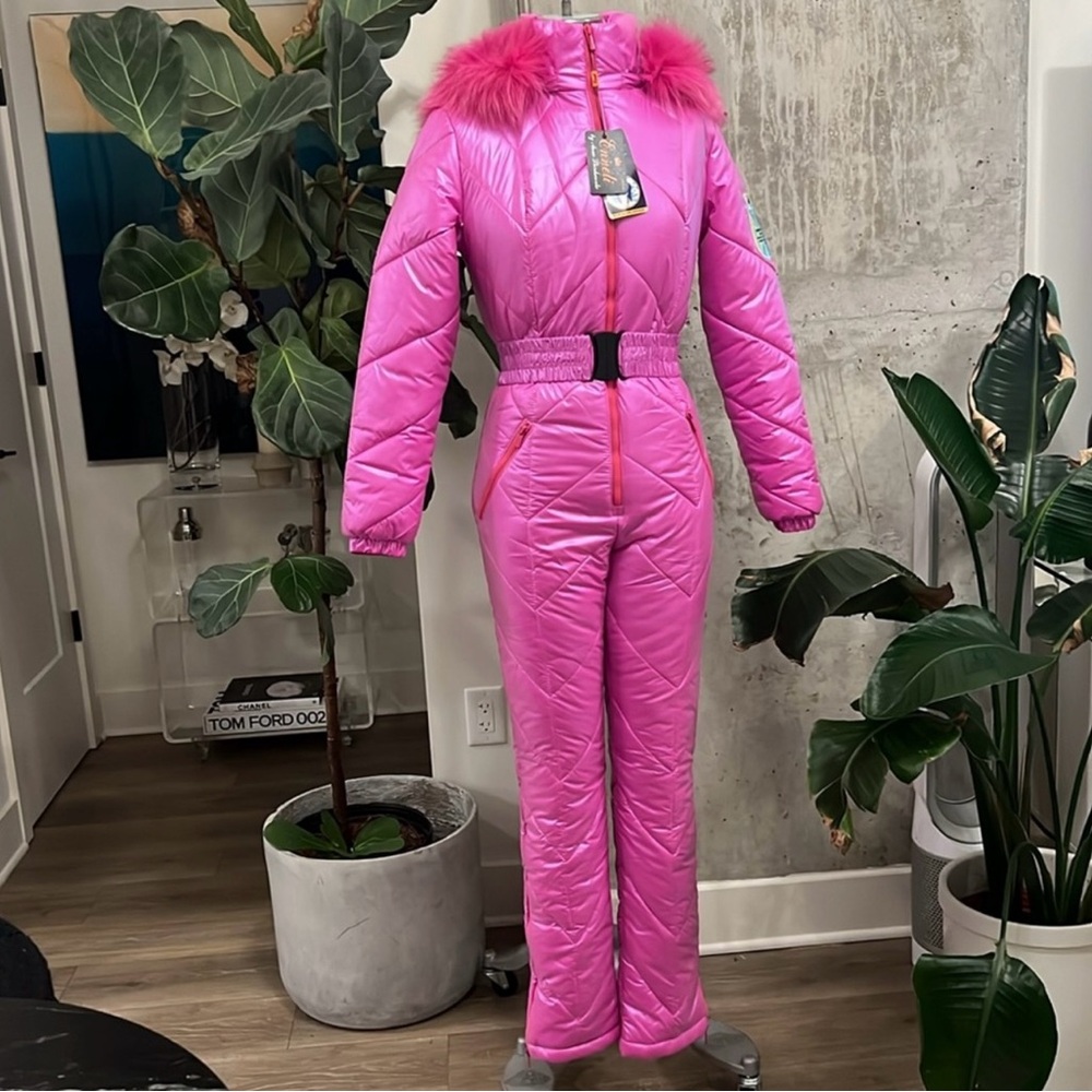 Ski/Snow Suit Women’s Pink Iridescent